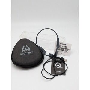 Wildhorn Crank Bone Conduction Bluetooth Headphones w/ Case Charger Manual